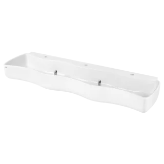 AR Waschrinne, WASHINO, MIRANIT, 1600x207x450 mm, 3 Waschplätze
