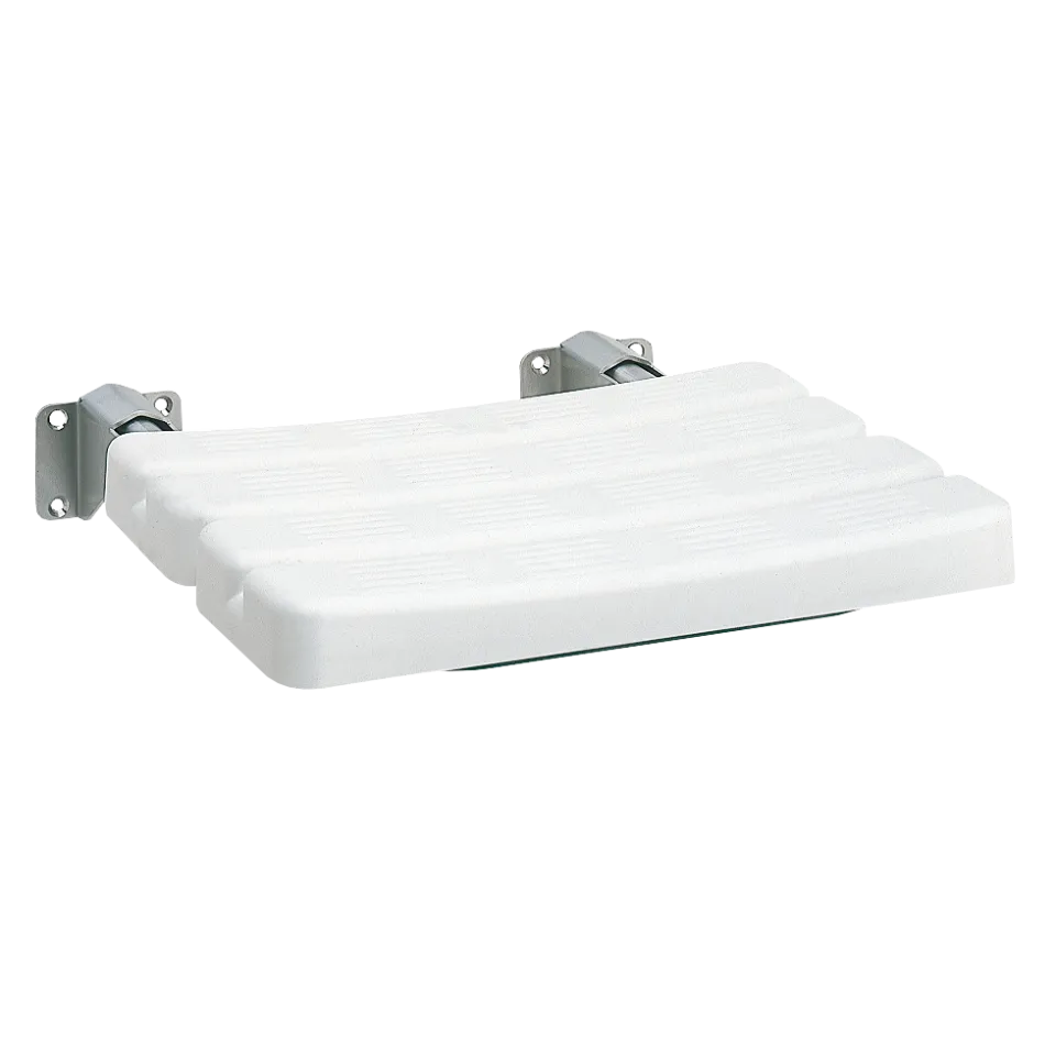 AR CONTINA Duschklappsitz, Edelstahl+PE