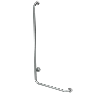 AR Winkelgriff, CONTINA, Edelstahl, Winkel 90 Grad, Ausf. re, 678x1328x82 mm