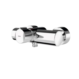 AR Wandbatterie, F5, hydr., Mischer, Aufputz, für Handbrause