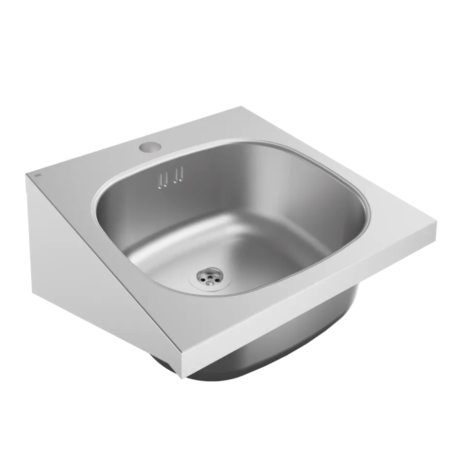 AR ANIMA, Einzelwaschtisch, Edelstahl, 400 mm