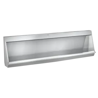 AR Reihenurinal, CAMPUS, Edelstahl V2A, 1800x515x235 mm, Siebablauf mittig