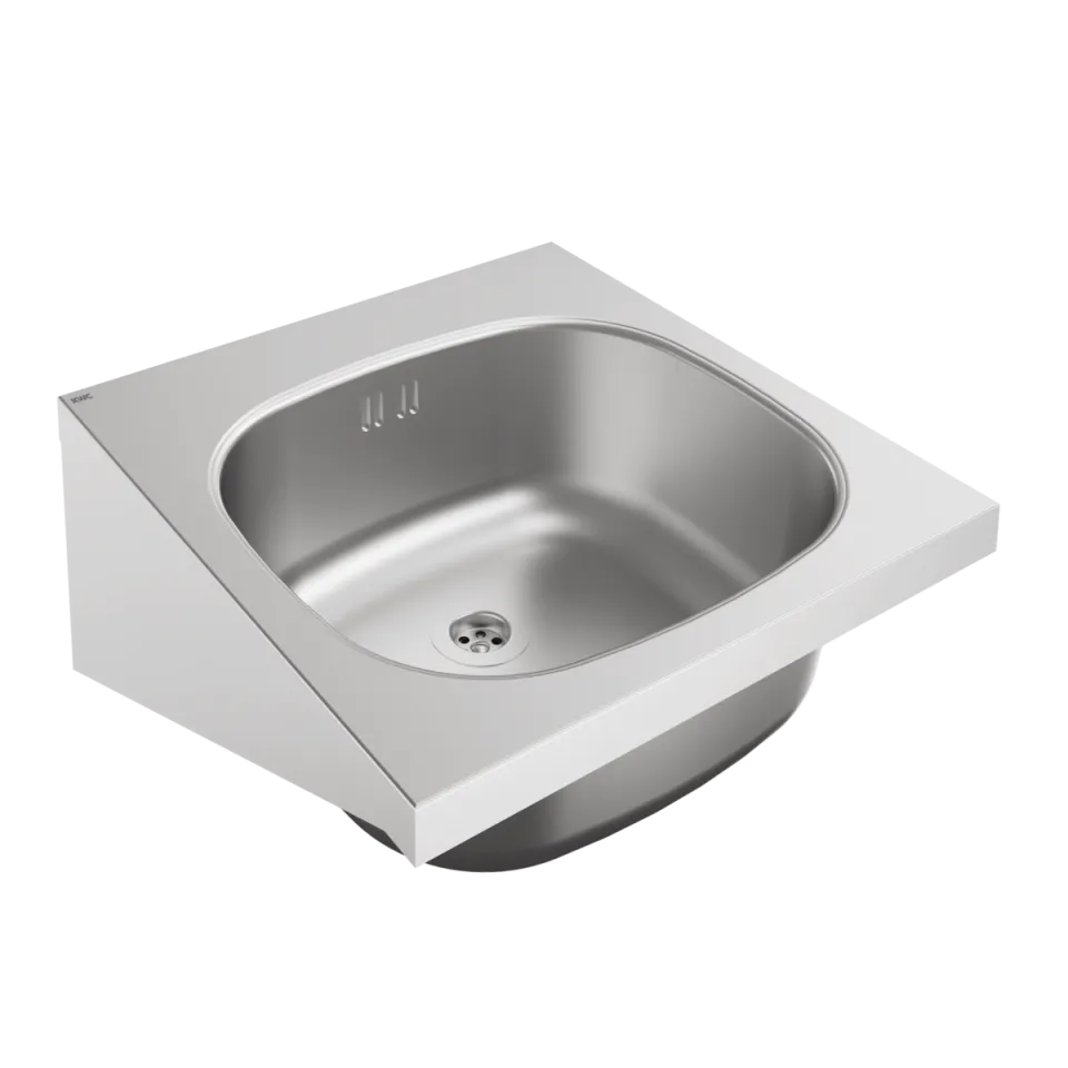 AR ANIMA, Einzelwaschtisch, Edelstahl, 400 mm