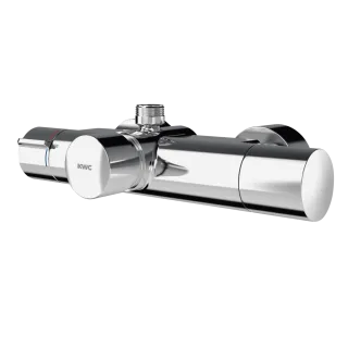 AR Wandbatterie, F5, hydr., Thermostat, für Bogen/Duschrohr, C-Modul