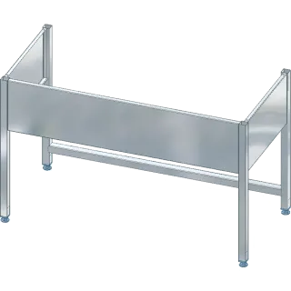 AR Untergestell, MAXIMA, Edelstahl, 2580x850x550 mm