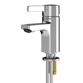AR Einhebel-Standbatterie, F5, 100 mm, Hygieneoption