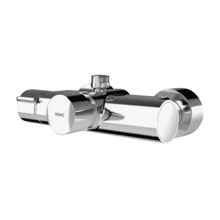 AR Wandbatterie, F5, hydr., Thermostat, für Bogen/Duschrohr, für C-Modul
