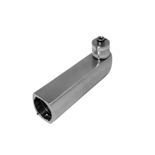 AR Adapter, F5, für Wandbatterie, für bauseitigen Sterilfilter, Edelstahl