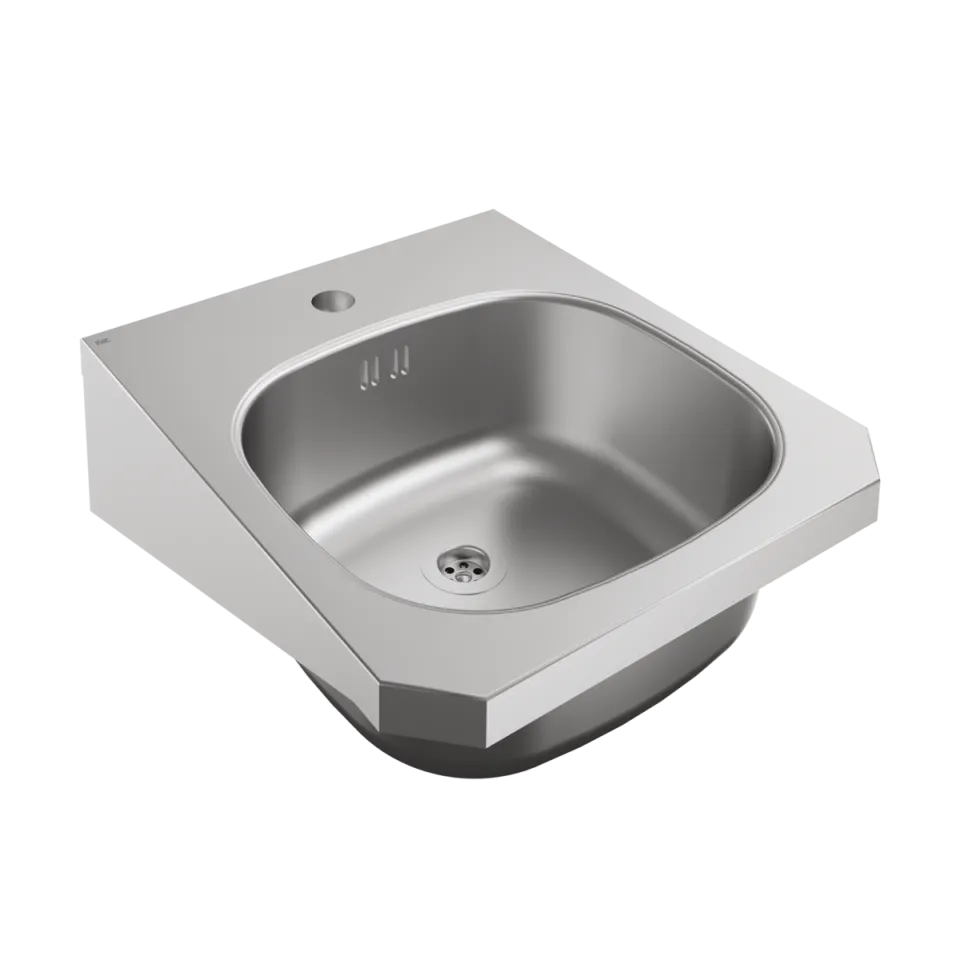 AR ANIMA, Einzelwaschtisch, Edelstahl, 400 mm