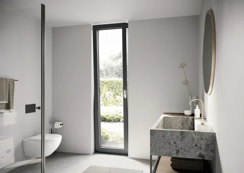 REHAU Smart Privacy - transparenter Zustand