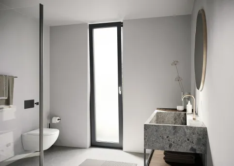 REHAU Smart Privacy - blickdichter Zustand