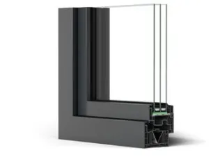 Schmaler Designflügel