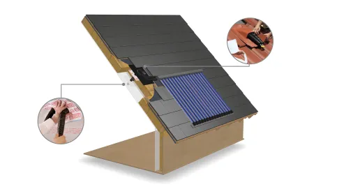 Abdichtung für Solarrohre