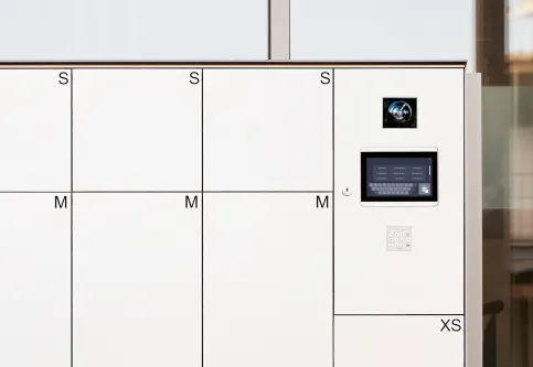 Intelligenten Paketfachanlage s: easy Touch