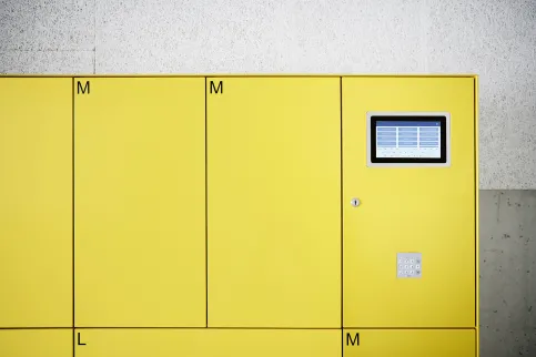 Intelligenten Paketfachanlage s: easy Touch