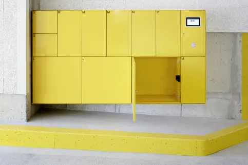Intelligenten Paketfachanlage s: easy Touch