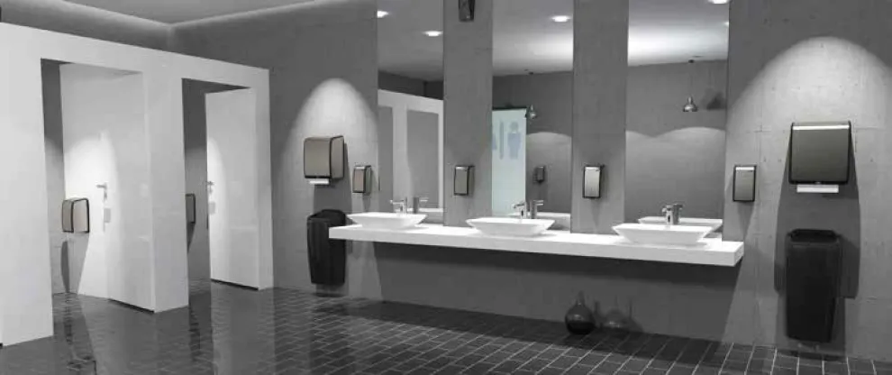 Berührungslose Hygienspender XIBU METAL hybrid für Restaurants, Krankenhäuser, Raststätten, Stadien, Bürogebäude uvm.