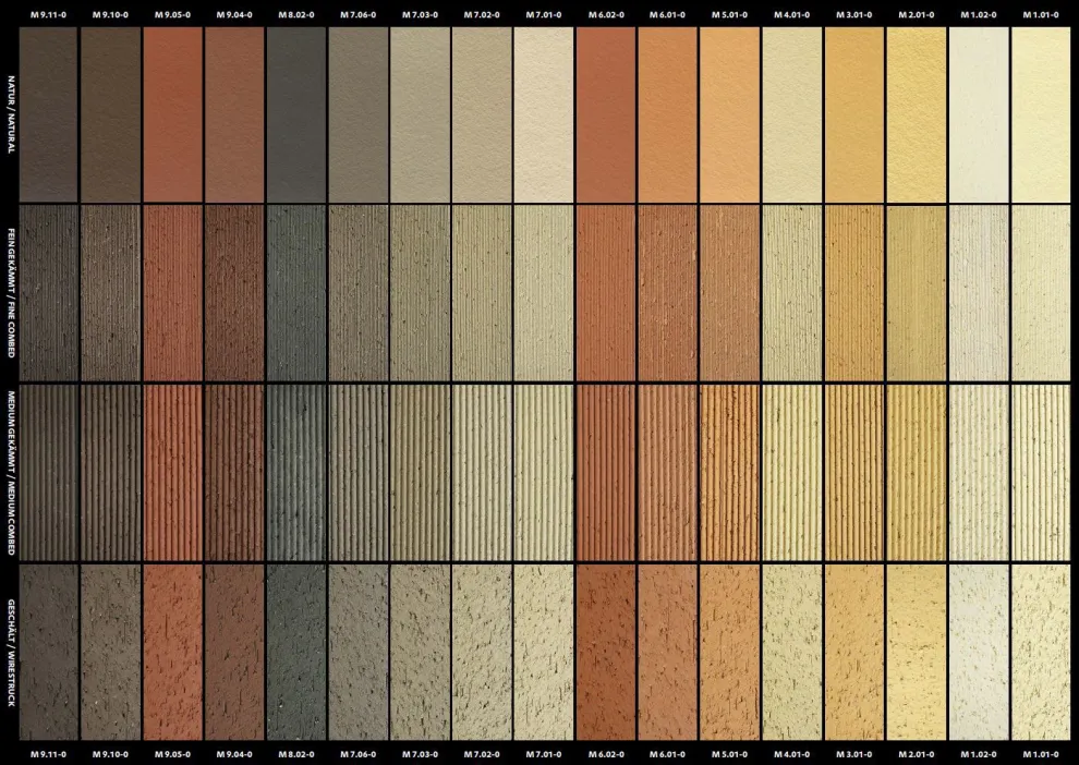 Farben und Texturen TERRART Natur