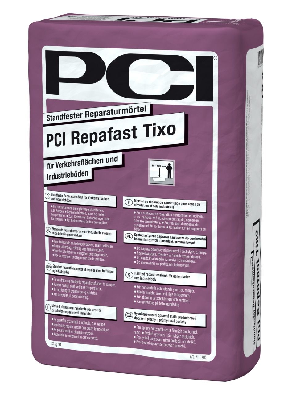 PCI Repafast® Tixo Reparaturmörtel