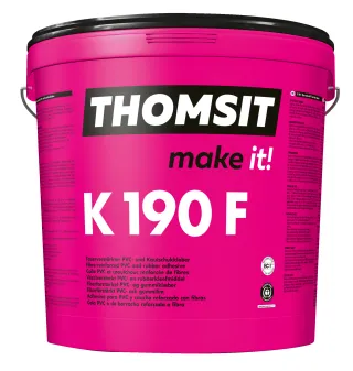 THOMSIT K 190 F Faserverstärkter PVC- und Kautschukkleber