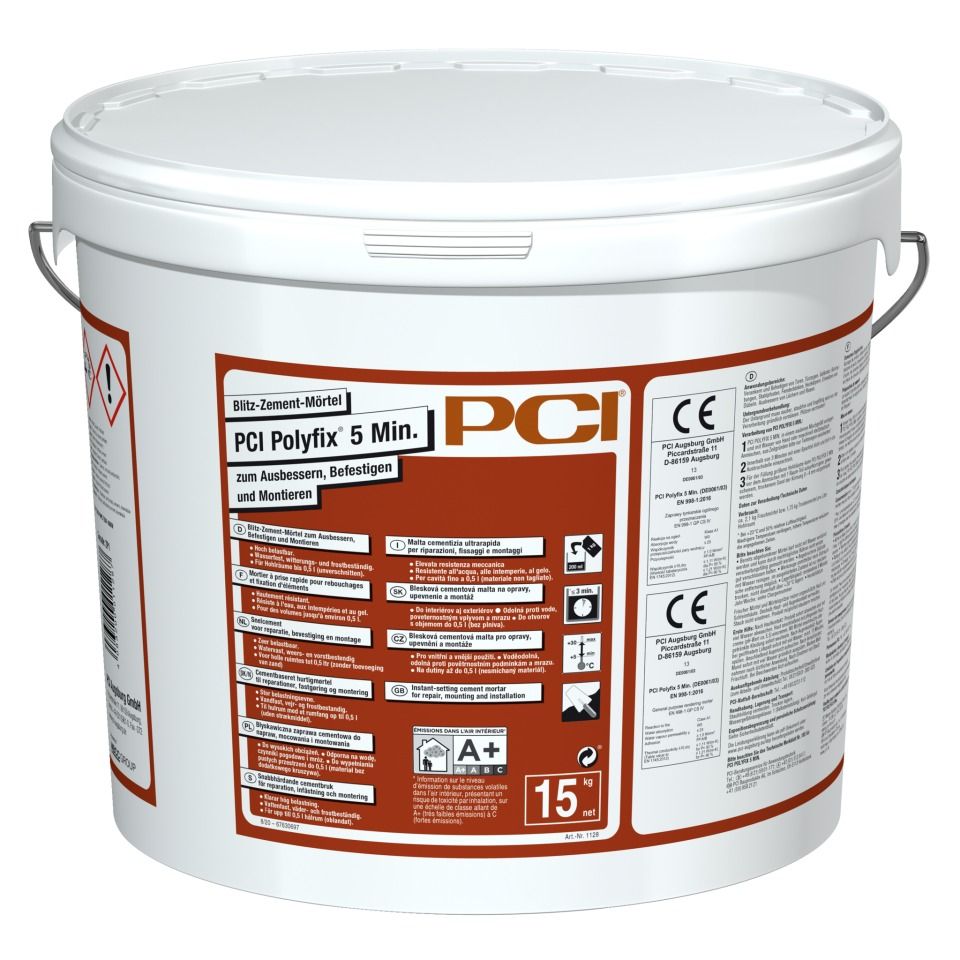 PCI Polyfix® 5 Min. Blitz-Zement-Mörtel