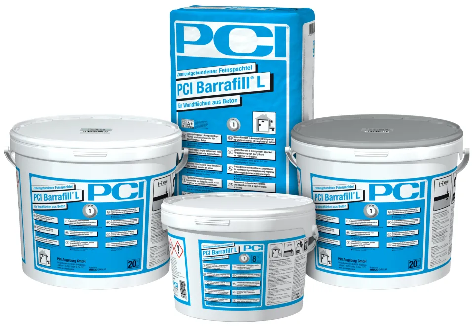 PCI Barrafill® L 20.00 kg Eimer hellgrau