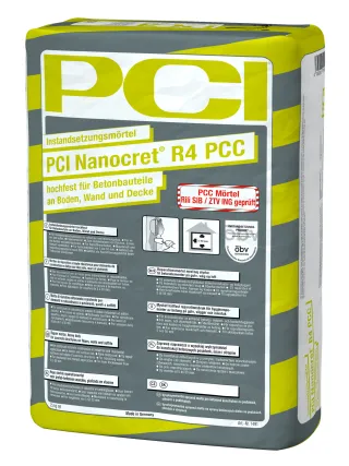 PCI Nanocret® R4 PCC Instandsetzungsmörtel
