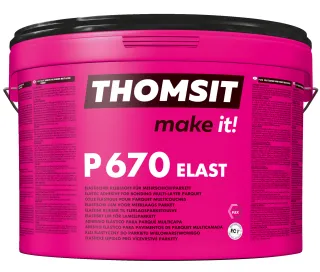 THOMSIT P 670 ELAST Elastischer Klebstoff für Mehrschichtparkett