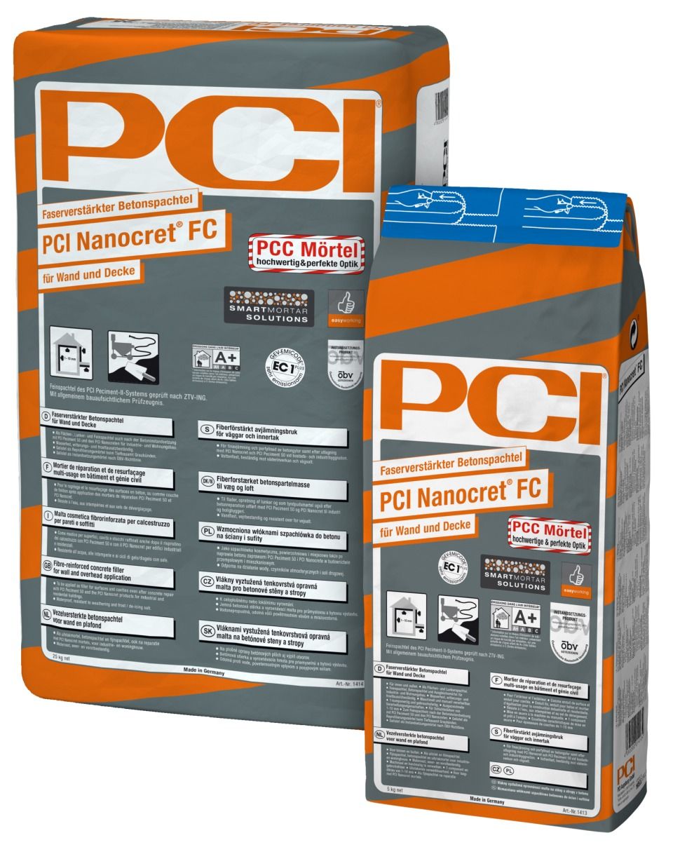 PCI Nanocret® FC Betonspachtel