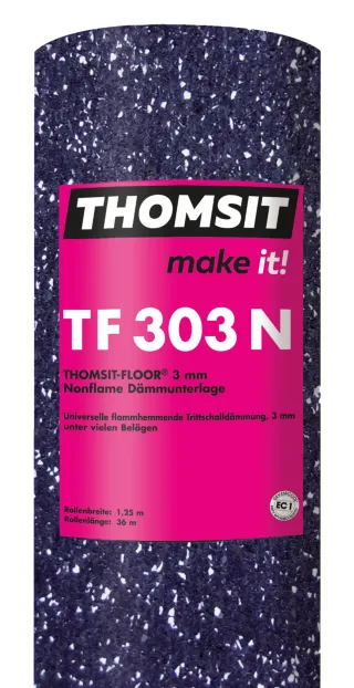 THOMSIT TF 303 N THOMSIT-FLOOR® Nonflame Dämmunterlage, 3 mm