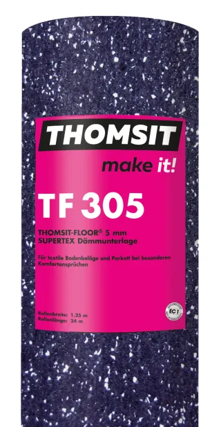 THOMSIT TF 305 THOMSIT-FLOOR® SUPERTEX Dämmunterlage, 5 mm