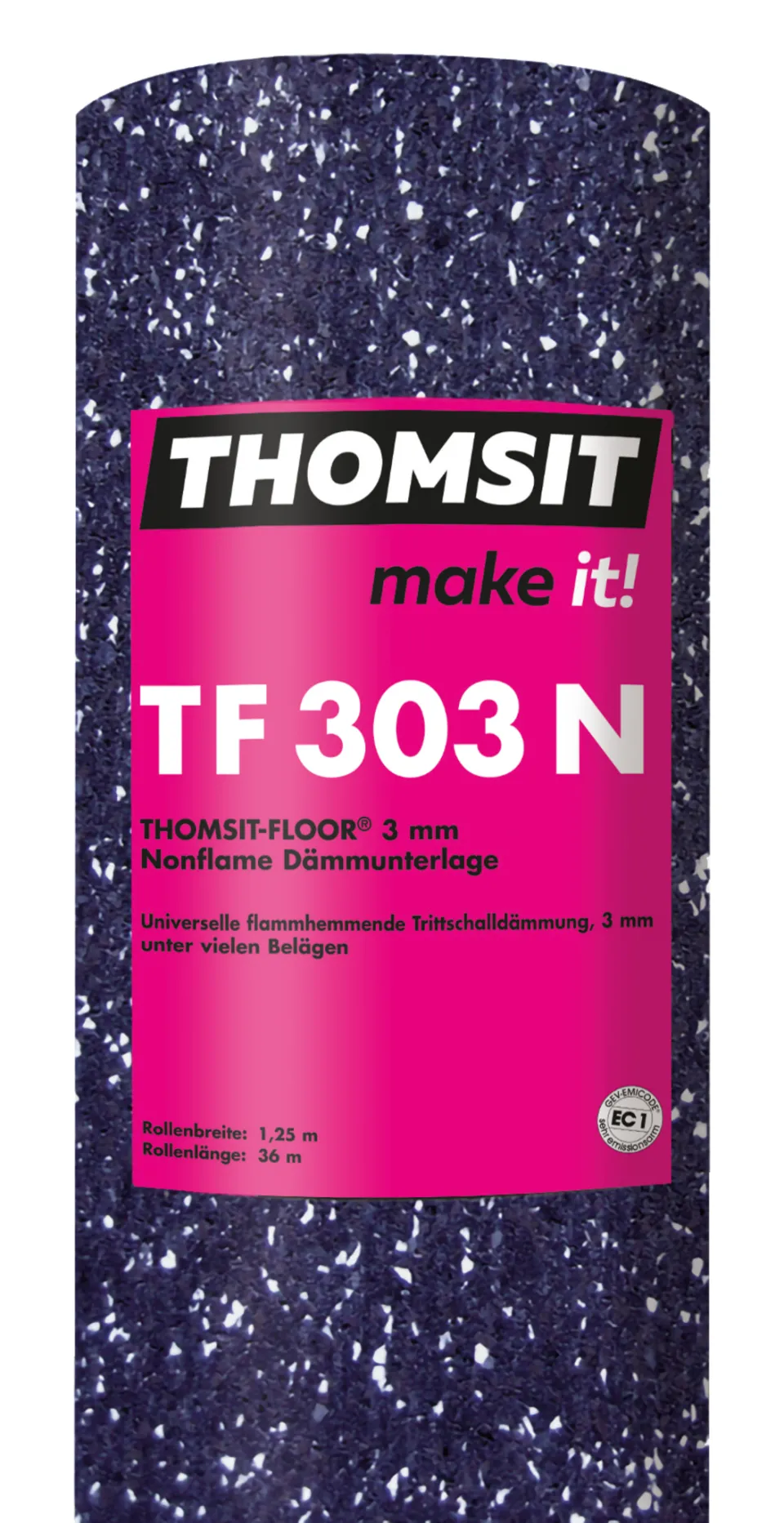 THOMSIT TF 303 N THOMSIT-FLOOR® Nonflame Dämmunterlage, 3 mm