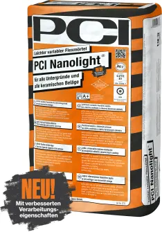 PCI Nanolight - der flexible Leichtmörtel