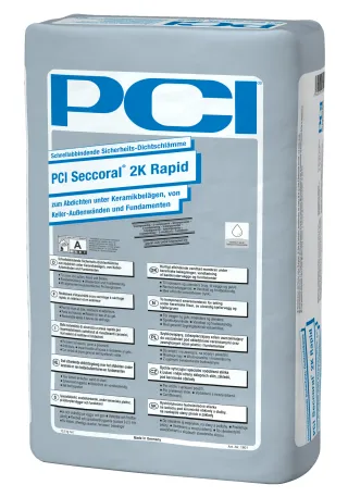 PCI Seccoral® 2K Rapid Sicherheits-Dichtschlämme