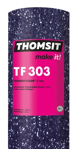 THOMSIT TF 303 THOMSIT-FLOOR® Dämmunterlage, 3 mm
