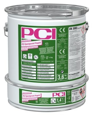 PCI Epoxigrund Rapid 1.00 kg Dose transparent, Karton bestehend aus: 4x1 kg Kombi-Geb.,Verkauf nur kartonw.