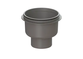 KESSEL-Ablaufkörper für Abdeckplatte für Geruchsverschluss 50 mm, grau