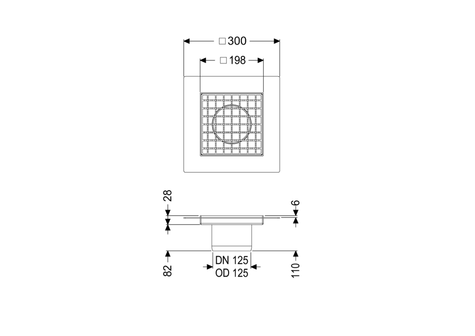 KESSEL-Aufsatzstück Ferrofix System 125