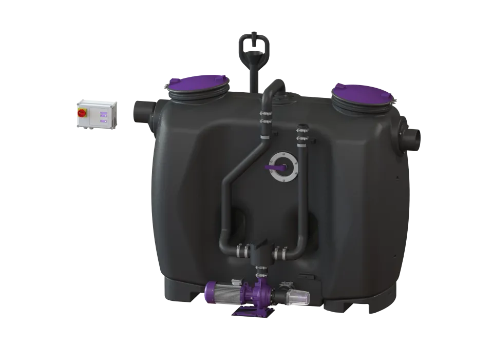 KESSEL-Fettabscheider EasyClean free NS 7