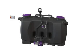 KESSEL-Fettabscheider EasyClean free NS 10, Mix & Pump