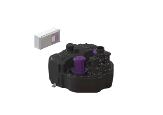KESSEL-Hebeanlage Aqualift F Duo Standard, SPF 1500-S3