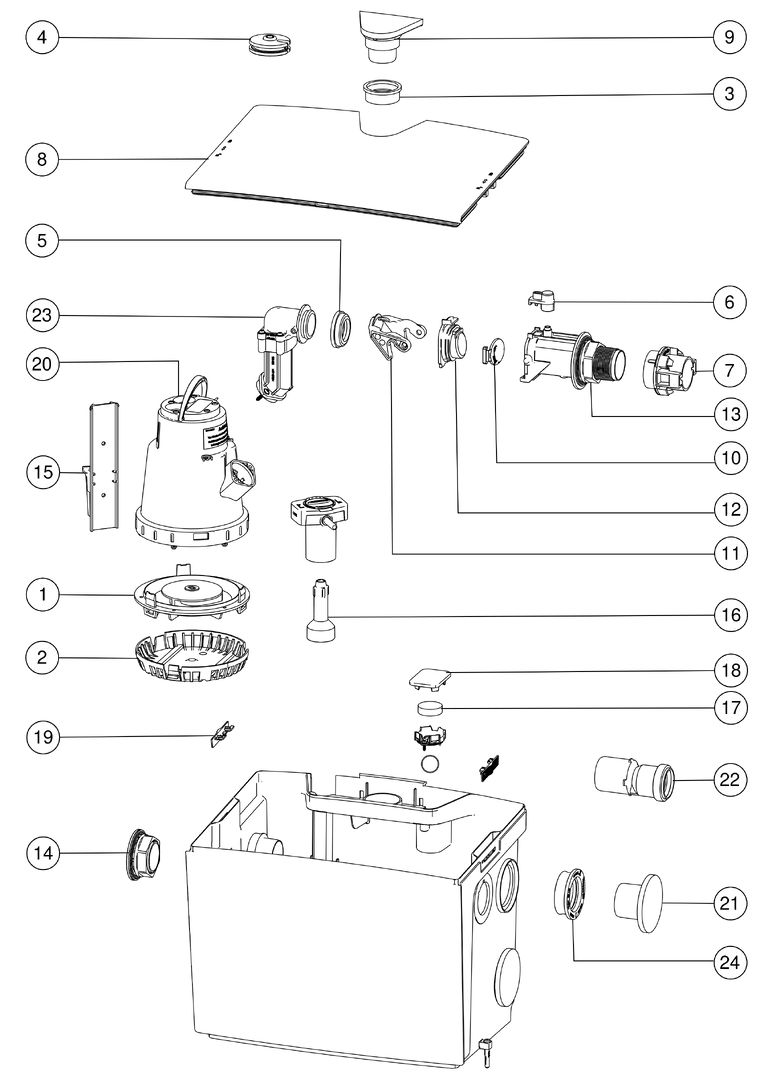 KESSEL-Hebeanlage Minilift S