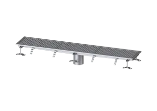 KESSEL-Kastenrinne Ferrofix ohne Klebeflansch, 300 x 1550 mm