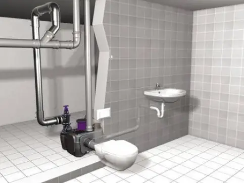 Hebeanlage Aqualift F Mono zur freien Aufstellung