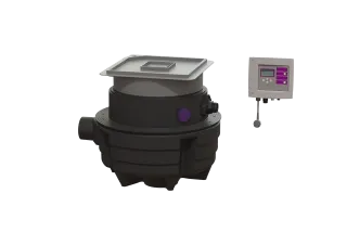 KESSEL-Hebeanlage Aqualift F Compact Mono, SPZ 1000, Bodenpl., befliesbar