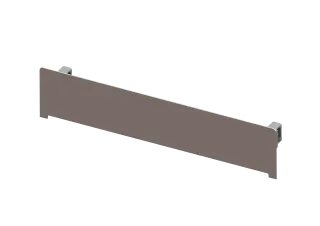 KESSEL-Ablaufblende Wandablauf Scada Edelstahl V2A, Belaghöhe max. 17 mm