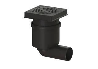 KESSEL-Hofablauf Ecoguss System 200, seitlicher Stutzen
