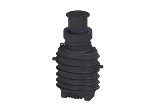 KESSEL-Fettabscheider EasyClean ground NS 4, Standard, 1190-1740 mm, Klasse D