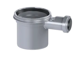 KESSEL-Verlängerungsstück H: 136 mm, mit seitlichem Zulauf DN 50