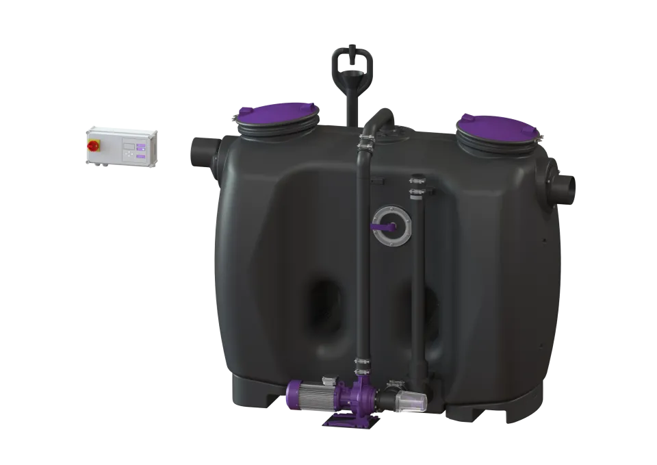 KESSEL-Fettabscheider EasyClean free NS 7